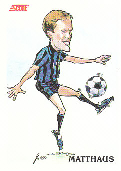 Lothar Matthaus Internazionale Milano Score 92 Seria A #359
